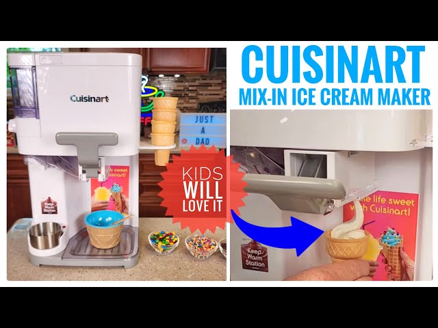 Cuisinart Mix It In Soft Serve Ice Cream Maker New
