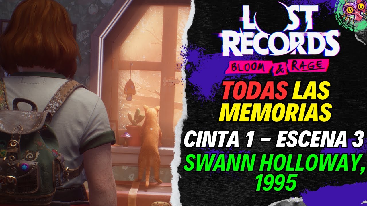 COLECCIONABLES (MEMORIAS) 1-3 SWANN HOLLOWAY, 1995 | GUÍA 100% | 💯Lost Records: Bloom & Rage🏆