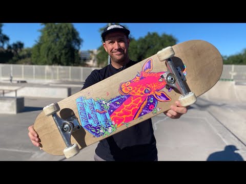 Tom Asta's 8.0 x 31.50 'Giraffe' Product Challenge w/ Andrew Cannon! | Santa Cruz Skateboards