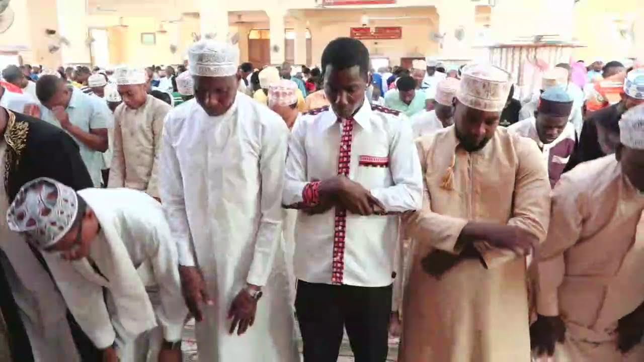 LIVE: KHUTBA YA IJUMAA NA  SWALA KUTOKA MASJID NOUR MUHAMMAD ZANZIBAR