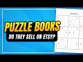 Selling Digital Puzzle Books... On Etsy??