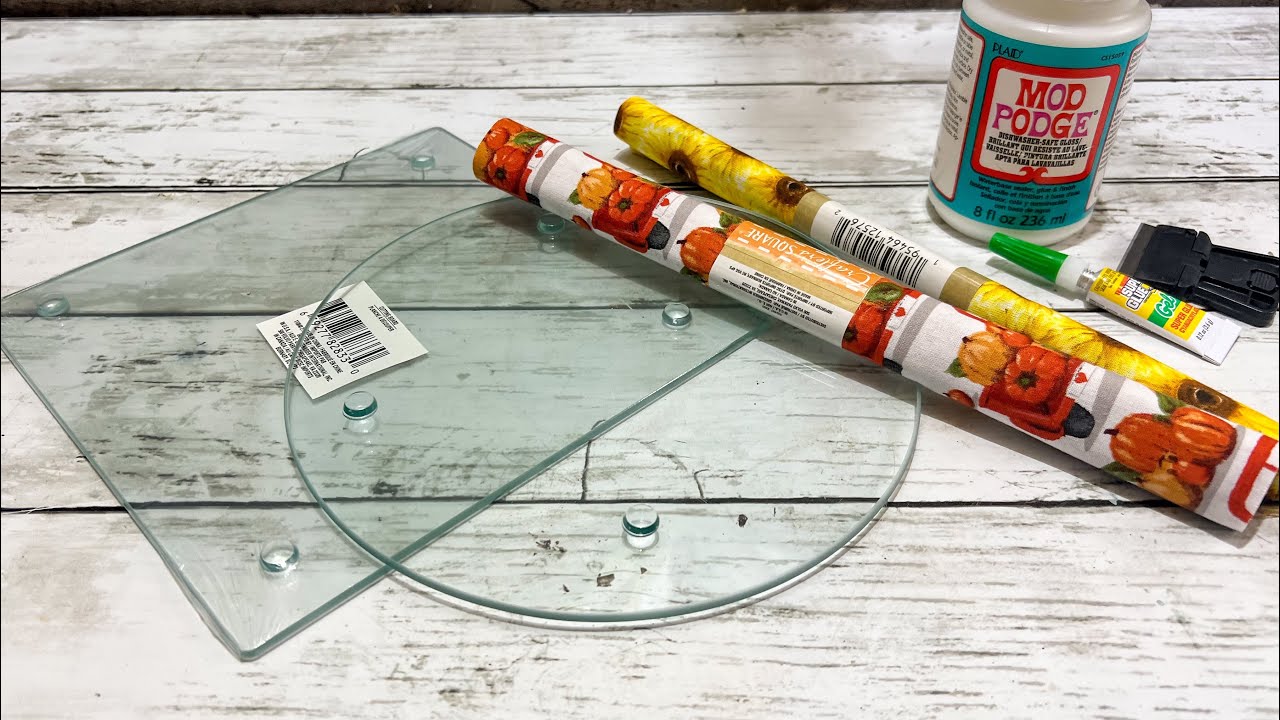 Super Easy Cutting Board Makeover Using Dollar Tree Glass Cutting Super Easy Cutting Board Makeover Using Dollar Tree Glass Cutting