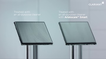 Aristocare™ Smart, Surface Care polymer for hard surface cleaners - Anti-Streaking test