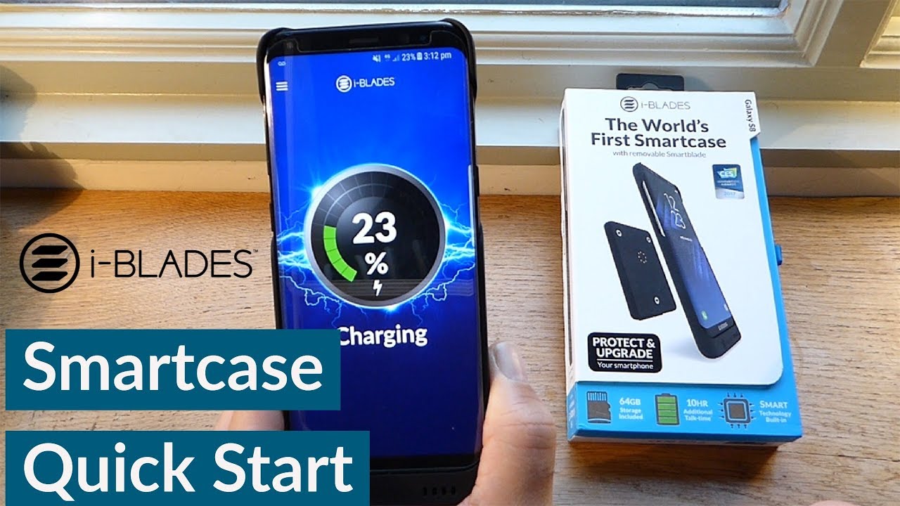 i BLADES Smartcase & Smartblade quick tutorial  - case with switches