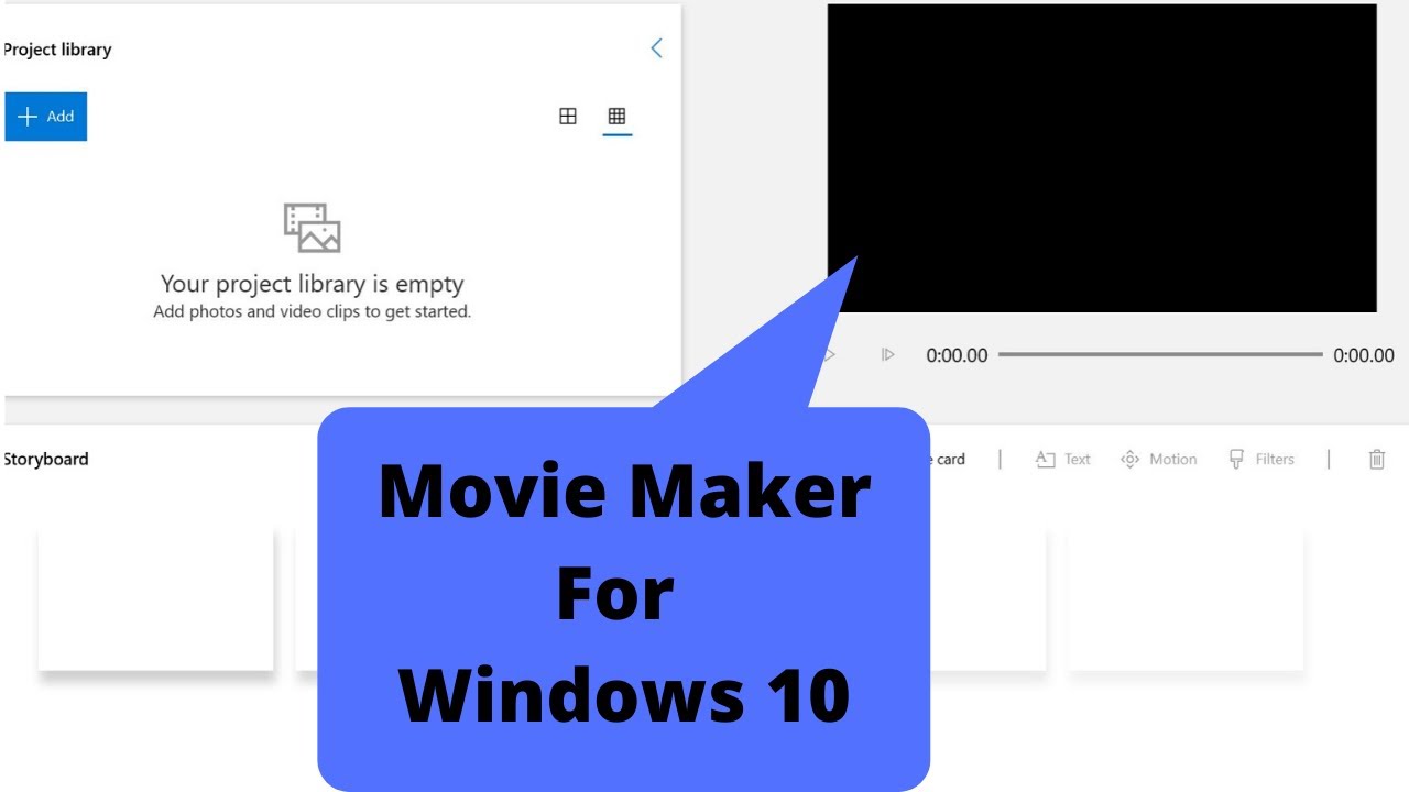 How to Use Built  in Video  Editor  on Windows  10  YouTube