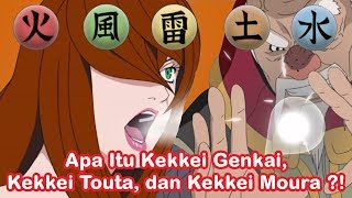 APA ITU KEKKEI GENKAI, KEKKAI TOUTA, DAN KEKKEI MOURA ? || PEMBAHASAN ANIME NARUTO