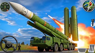 Rocket Attack Missile Truck Simulator 3D game - US Army Missile Attack 🚀- Android Gameplay  screenshot 5