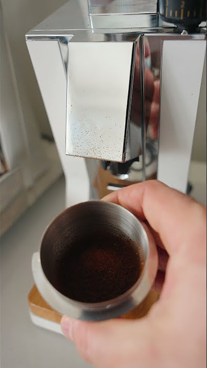 Espresso Workflow with Eureka Mignon ORO Single Dose