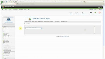 Related products in Virtuemart