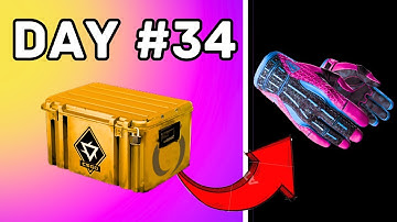 Opening a CSGO Revolution case everyday until i get gloves - #34