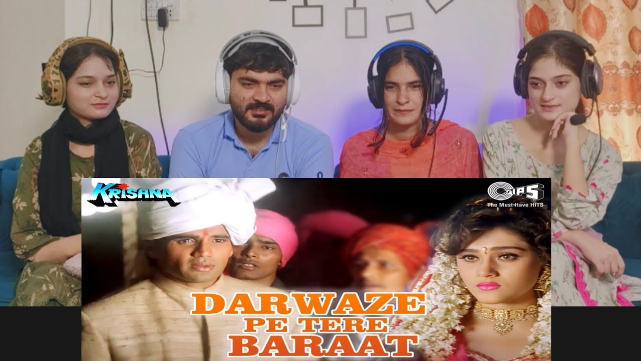 Darwaze Pe Tere Baraat Song Reaction | Krishna, Sunil Shetty , Abhijeet Bhattacharya, Anu Malik