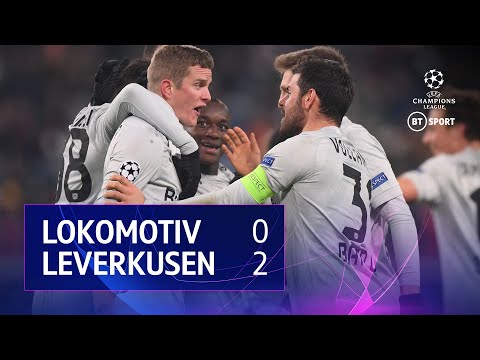 Lokomotiv Moscow vs Bayer Leverkusen (0-2) | UEFA Champions League Highlights