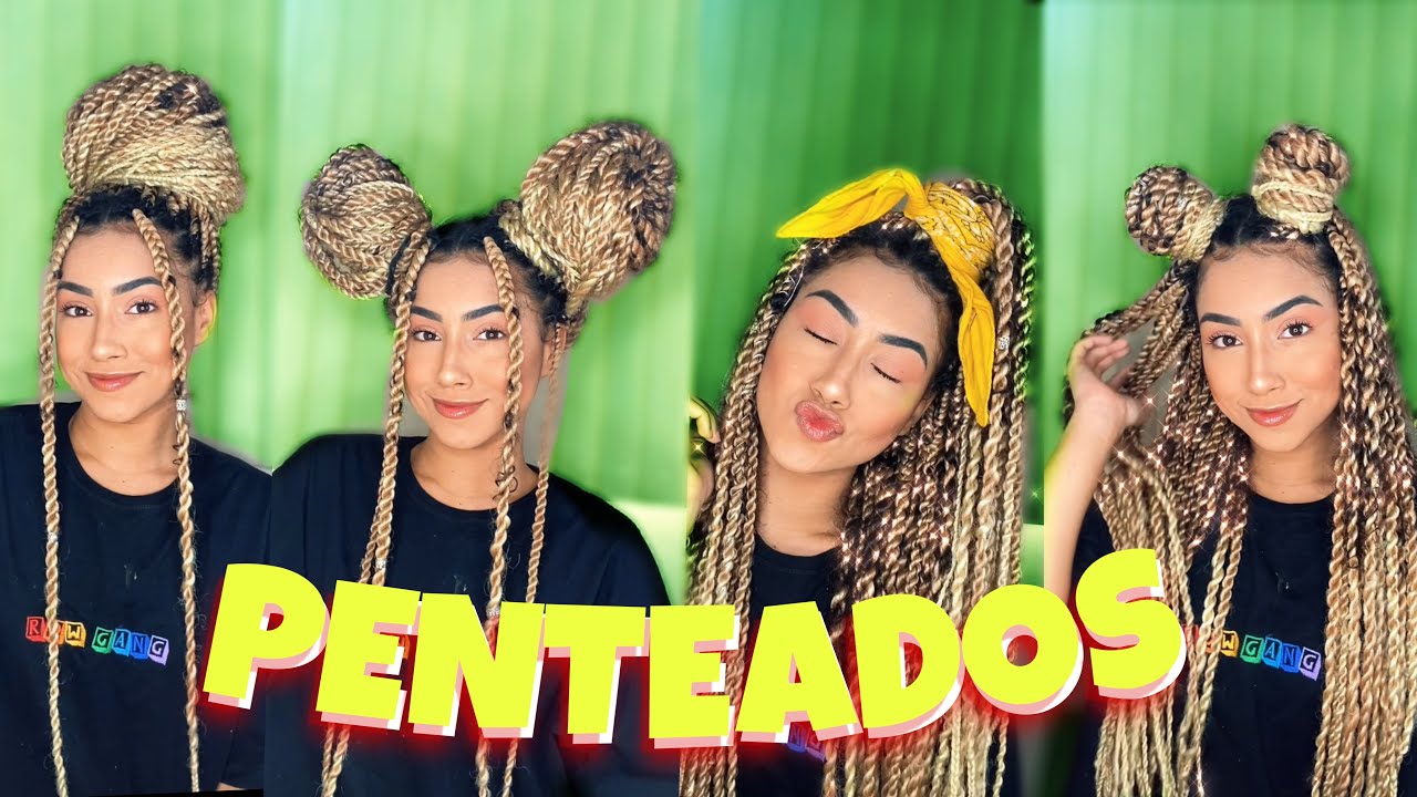 FIZ VÁRIOS PENTEADOS COM TWIST - Lore Souza