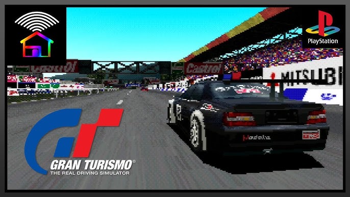 O clássico do Playstation 1 - Gran Turismo 2 traz mais de 500 veículos