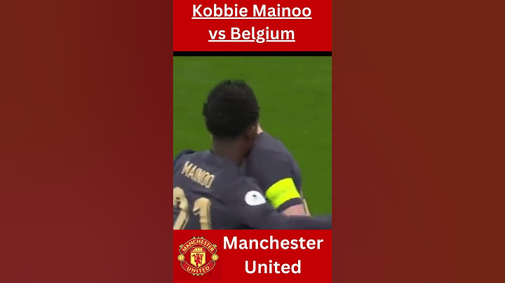 Kobbie Mainoo vs Belgium  #shorts