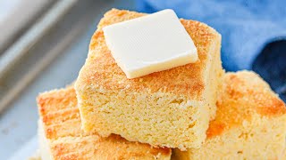 Keto Cornbread | How To Make Sweet and Moist Low Carb Southern Cornbread Keto