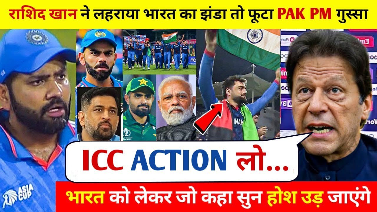 देखिए, RASHID के भारतीय झंडा लहराने पर IMRAN KHAN ने कह डाली ऐसी बात सुन Rohit Dhoni का खून खोल उठा