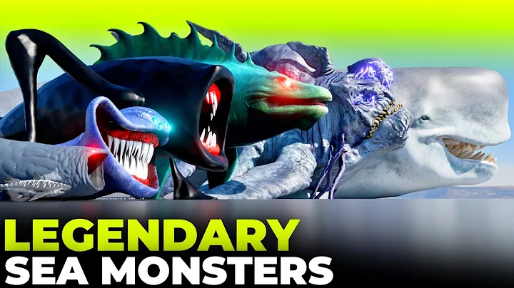 Epic Legendary & SCP Sea Monsters Size Comparison | SCP-169 vs Bloop vs Sea Eater vs Colossal Whale