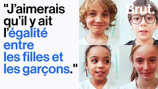 Les inégalités filles-garçons vues par les enfants