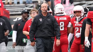 NC State head coach Dave Doeren on loss to Wake Forest, another poor second half performance