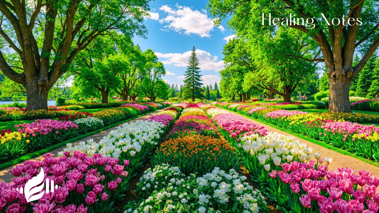 Beautiful Relaxing Music with Flowers 🌸 Emotional Balance and Inner Calm