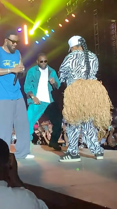 Fally Ipupa X Afrik’an Legend - c’est comment, remix 🔥🦅👑 #concert #libreville #viralvideo #short
