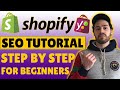 Shopify SEO Optimization For Beginners | Complete Step By Step Tutorial 2022