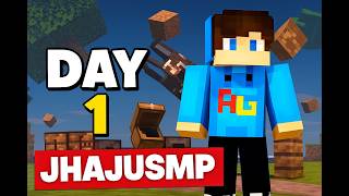 Day 1 in JhajuSMP – Minecraft SMP Survival Begins!