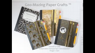 Masculine World of Good Mini Composition Book