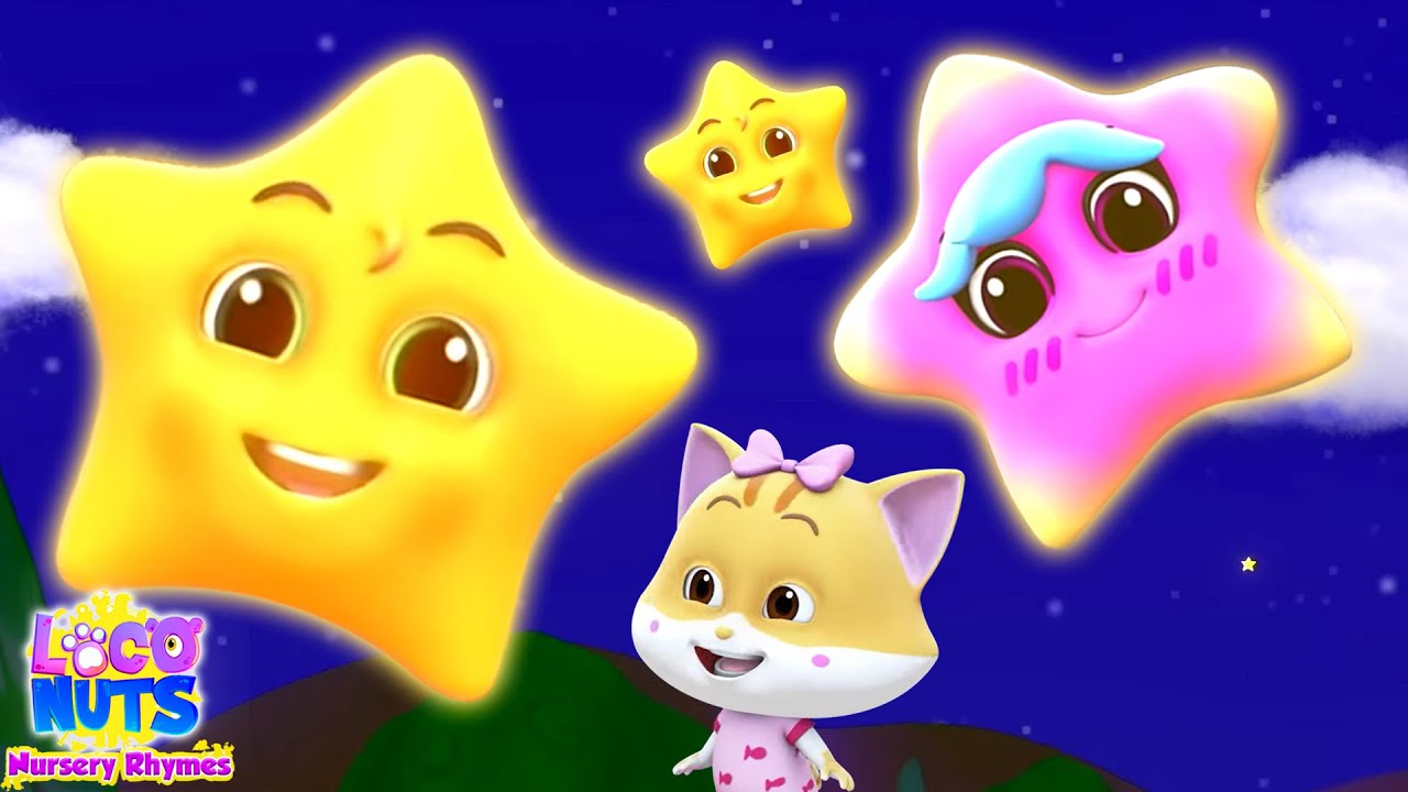 Twinkle Twinkle Little Star | Nursery Rhymes For Kids | Sleep Music For ...