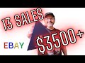 What sold big on ebay massive profits watch to learn and earn