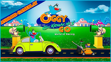 Oggy and the Cockroaches World of Racing Android Gameplay (Oggy Go The Official Mobile Game HD)