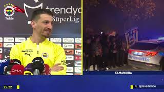 Oyuncumuz Mert Hakan Yandaşın Maç Sonu Açıklamaları Galatasaray 0-1 Fenerbahçe