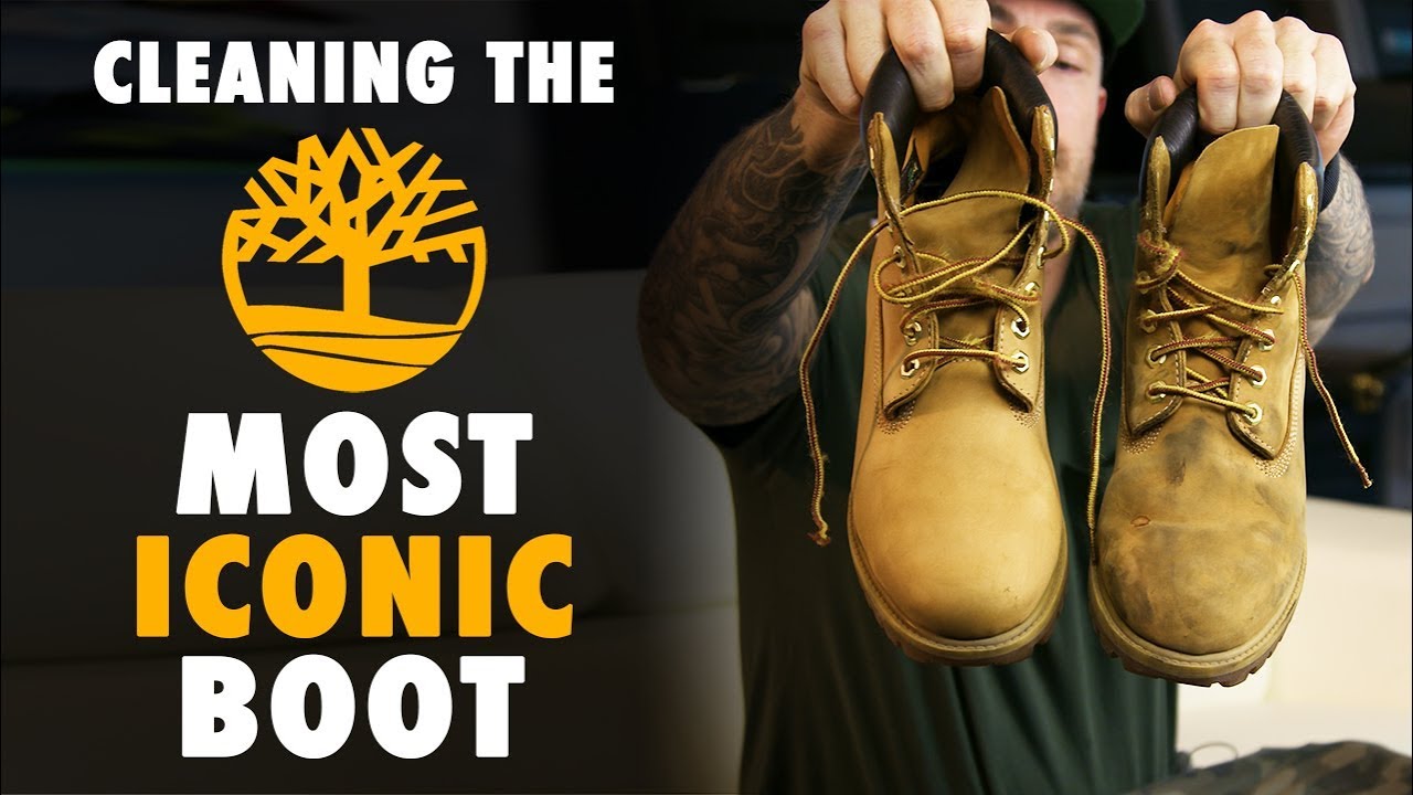 how to clean dirty timberland boots