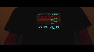 Animated Space Invaders EL T-Shirt from LatestBuy