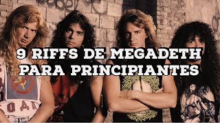 Los 9 Riffs MÁS FÁCILES de MEGADETH