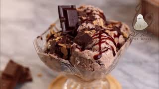 أيس كريم الشوكولا_دورة الأيس كريم_الدرس2_chocolateicecream