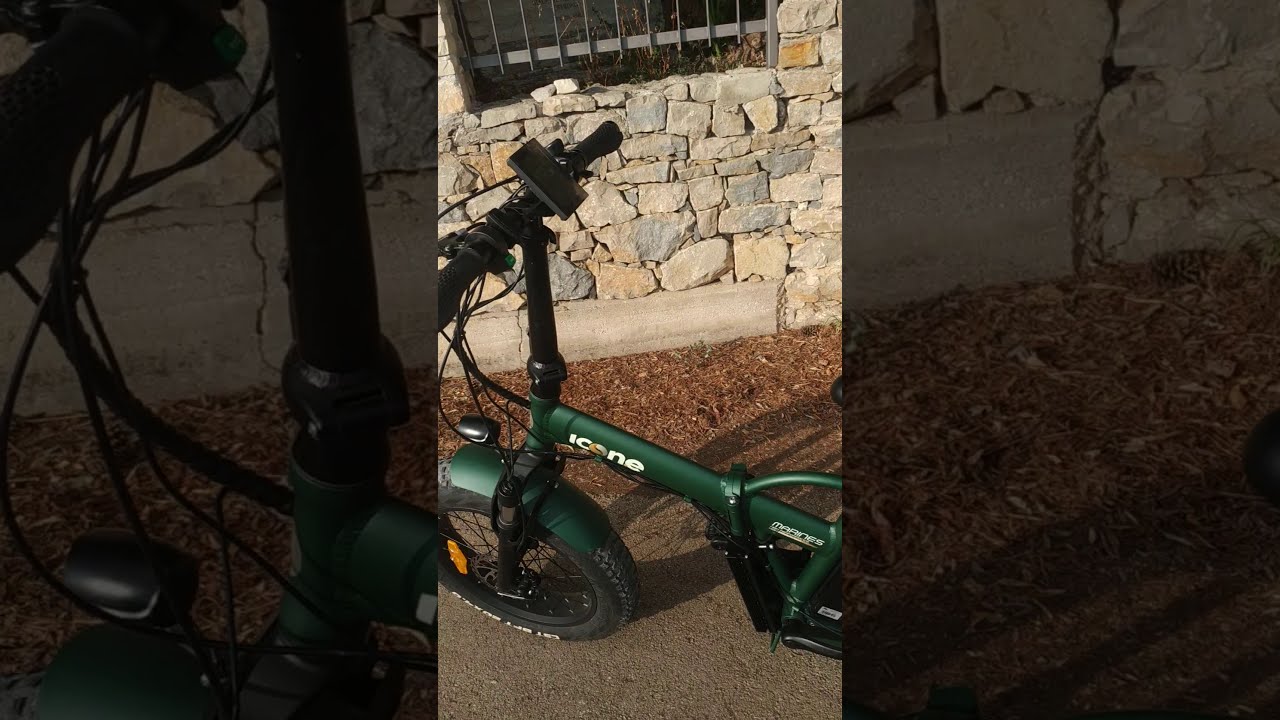 Prova in salita fat bike 20 pollici 1500w 48v - YouTube