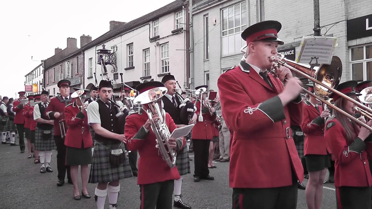 Murley and Cavanaleck massed band - Killaloe