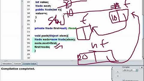 Stack With Linked List + Stack With Arrays In Java(Read DesC! Imp!)