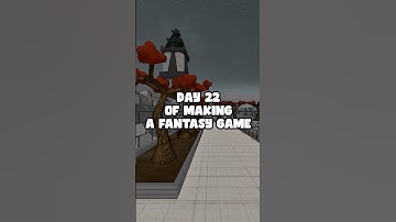 Day 22 of Making a Fantasy Game #shorts #indiegame #ue5 #blender #gamedevelopment