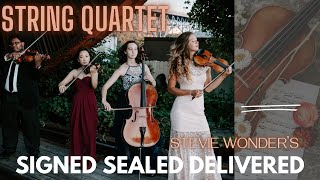 Signed Sealed Delivered for string quartet
