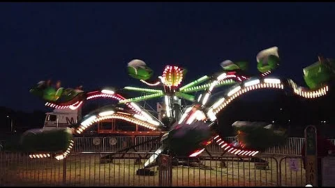 Eyerly Spider Amusement Ride Operation