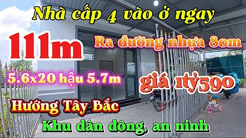 Đất Cần Giuộc Giá Rẻ| Nhà cấp 4 giá rẻ khu dân đông, đường xe hơi ra đường nhựa 80m.