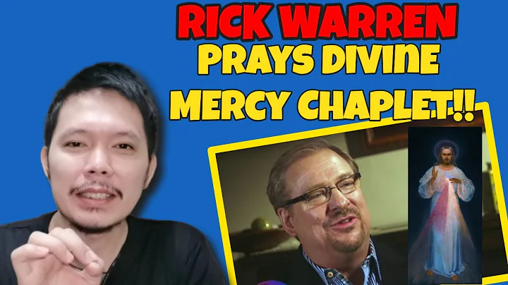 Evangelical Pastor Rick Warren Prays Divine Mercy ...