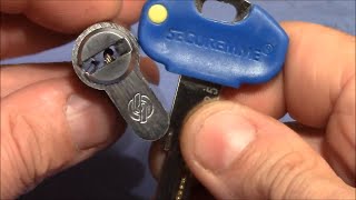 (picking 428) Smooth and easy: SECUREMME 6 pin dimple lock - thanks to Joshua for the fun pick