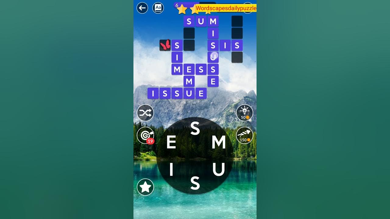 Wordscapes Daily Puzzle April 22 2020 Answers YouTube