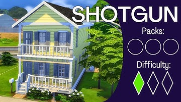 How To Build a SHOTGUN SUBURBAN Like a Nerd - Base Game In-Depth Sims 4 Building Tutorial
