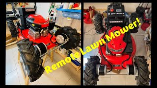 Home made remote Lawn Mower RASENHELD all terrain