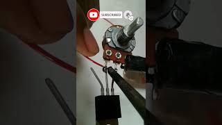 How to make a variable voltage regulator | 0v to 32v dc voltage regulator regulator diy shorts